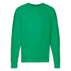 Green Men's Sweatshirt Lightweight Raglan Sweat Fruit of the Loom zelená S Fruit of the Loom 5904882098894 Green Men's Sweatshirt Lightweight Raglan Sweat Fruit of the Loom zelená S Fruit of the Loom 5904882098894