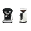 Ascaso Dream ONE, Dark Black + Eureka Mignon Silenzio 55, BL white Ascaso Dream ONE, Dark Black + Eureka Mignon Silenzio 55, BL white
