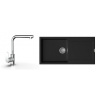 K-StrongSinks S3 Set drez Zala 1000x500mm granit čierna + Batéria Stréva chr. K-StrongSinks S3 Set drez Zala 1000x500mm granit čierna + Batéria Stréva chr.