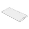 6178 White Tile, Modified 6 x 12 with Studs on Edges (Bílá dlaždice upravená 6 x 12 s kolíky na okrajích) 6178 White Tile, Modified 6 x 12 with Studs on Edges (Bílá dlaždice upravená 6 x 12 s kolíky na okrajích)