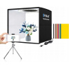 BEZTIEŇOVÝ STAN 40x40 cm 144LED 6500K na fotografovanie fotografií BEZTIEŇOVÝ STAN 40x40 cm 144LED 6500K na fotografovanie fotografií