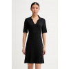 Calvin Klein šaty bavlnené LV044F326G čierna XS Calvin Klein šaty bavlnené LV044F326G čierna XS