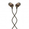 House of Marley Smile Jamaica, sluchátka do uší s ovladačem a mikrofonem, Brass House of Marley Smile Jamaica, sluchátka do uší s ovladačem a mikrofonem, Brass