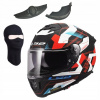 MOTOCYKLOVÁ PRILBA LS2 FF808 STREAM II slnečná clona MIKA white blue red ECE 22.06 MOTOCYKLOVÁ PRILBA LS2 FF808 STREAM II slnečná clona MIKA white blue red ECE 22.06
