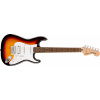 Fender Squier Affinity Series® Stratocaster® Junior HSS, Laurel Fingerboard, White Pickguard, 3-Color Sunburst Fender Squier Affinity Series® Stratocaster® Junior HSS, Laurel Fingerboard, White Pickguard, 3-Color Sunburst