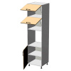 Casarredo CRAFT skrinka na vst.rúru 60, HL602342, grafit/dub Craft biely Casarredo CRAFT skrinka na vst.rúru 60, HL602342, grafit/dub Craft biely