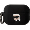 Karl Lagerfeld Apple AirPods Pro 2 cover Silicone Karl Head 3D KLAP2RUNIKK Karl Lagerfeld Apple AirPods Pro 2 cover Silicone Karl Head 3D KLAP2RUNIKK