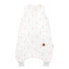 Mušelínový spací vak s nohavičkami GOOSE Baby Nellys Soft, 70cm, biela Mušelínový spací vak s nohavičkami GOOSE Baby Nellys Soft, 70cm, biela