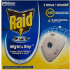 RAID noc & deň/náhradná náplň do prístroja proti muchám a komárom 1ks RAID noc & deň/náhradná náplň do prístroja proti muchám a komárom 1ks