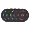 Olympijský bumper kotouč HMS HTBR 25 kg Olympijský bumper kotouč HMS HTBR 25 kg