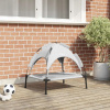 VidaXL pelech pre psa sivý 63 cm x 49,5 cm VidaXL pelech pre psa sivý 63 cm x 49,5 cm