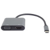 PremiumCord MST adaptér USB-C na HDMI + VGA, rozlíšenie 4K a FULL HD 1080p ku31hdmi19 PremiumCord MST adaptér USB-C na HDMI + VGA, rozlíšenie 4K a FULL HD 1080p ku31hdmi19