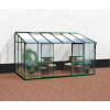 skleník VITAVIA IDA 7800 matné sklo 4 mm + PC 6 mm zelený LG1536
