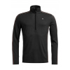 Pánsky funkčný rolák Ortovox 185 Rock'N'Wool Zip Neck M Black Raven Pánsky funkčný rolák Ortovox 185 Rock'N'Wool Zip Neck M Black Raven
