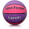 BASKETBALOVÁ LOPTA PRE DETI 1-3 rokov METEOR LAYUP MINI #1 gumová BASKETBALOVÁ LOPTA PRE DETI 1-3 rokov METEOR LAYUP MINI #1 gumová