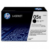 HP originál toner CE505X, HP 05X, black, 6500str., high capacity HP originál toner CE505X, HP 05X, black, 6500str., high capacity