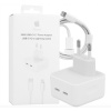Rýchla nabíjačka Apple USB-C+C 35 W + kábel USB-C na Lightning 1 m Rýchla nabíjačka Apple USB-C+C 35 W + kábel USB-C na Lightning 1 m