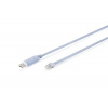 DIGITUS USB 2.0 na RJ45 konzolový kabel, 1,8m, bílý DA-70173 DIGITUS USB 2.0 na RJ45 konzolový kabel, 1,8m, bílý DA-70173