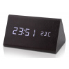 Dřevěný digitální LED budík WAC-027 Dřevěný digitální LED budík WAC-027