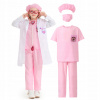 Ružový kostým doktorky Korbi, veľkosť 125-135 Ružový kostým doktorky Korbi, veľkosť 125-135