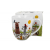 Porcelánový hrnček DUO ANIMALS PSÍ SVET PSÍ PIKNIK 1000 ml Porcelánový hrnček DUO ANIMALS PSÍ SVET PSÍ PIKNIK 1000 ml