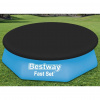 Bestway Flowclear Bazénová plachta Fast Set 240 cm - Čierna - 183021-117050 Bestway Flowclear Bazénová plachta Fast Set 240 cm - Čierna - 183021-117050