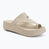 Dámske žabky Crocs Getaway Platform Toe Loop sandstone Dámske žabky Crocs Getaway Platform Toe Loop sandstone