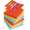 Z-bločky Post-it Super Sticky PLAYFUL, veľkosť 76x76 mm, 6 bločkov po 90 lístkov Z-bločky Post-it Super Sticky PLAYFUL, veľkosť 76x76 mm, 6 bločkov po 90 lístkov