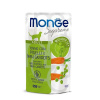 MONGE Supreme Adult 80g kapsička tuniakové kúsky so zelenou fazuľkou a baby mrkvou pre dospelé mačky MONGE Supreme Adult 80g kapsička tuniakové kúsky so zelenou fazuľkou a baby mrkvou pre dospelé mačky