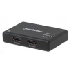 MANHATTAN Splitter HDMI 2 porty, 4K@30Hz, černá MANHATTAN Splitter HDMI 2 porty, 4K@30Hz, černá