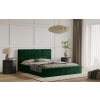 Posteľ TIVOLI 140x200 zelená s úložným priestorom Posteľ TIVOLI 140x200 zelená s úložným priestorom
