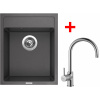 Sinks Classic 400 Titanium + Vitalia Sinks Classic 400 Titanium + Vitalia