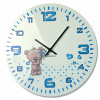 Detské hodiny na stenu s medvedíkom - vzor 1 Detské hodiny na stenu s medvedíkom - vzor 1