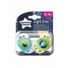 Cumlík Tommee Tippee anatomický silikón 18 m + Cumlík Tommee Tippee anatomický silikón 18 m +