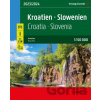 Kroatien - Slowenien, Autoatlas 1:150.000, freytag & berndt Kroatien - Slowenien, Autoatlas 1:150.000, freytag & berndt