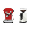 Ascaso Dream ONE, Love Red + Eureka Mignon Silenzio 55, BL white Ascaso Dream ONE, Love Red + Eureka Mignon Silenzio 55, BL white