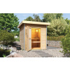 fínska sauna KARIBU TORGE (86172) natur