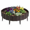 HowHomely Zahradní palisáda Linea 78,5 cm hnědá HowHomely Zahradní palisáda Linea 78,5 cm hnědá
