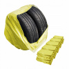 Žlté PREMIUM vrecia na kolesá, pneumatiky LDPE (Veľké 100x100 cm) - 200 ks - Stix Žlté PREMIUM vrecia na kolesá, pneumatiky LDPE (Veľké 100x100 cm) - 200 ks - Stix