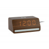 LED hodiny-budík 6078DW Karlsson s nabíjačkou smartfónov 16cm LED hodiny-budík 6078DW Karlsson s nabíjačkou smartfónov 16cm