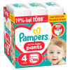 Pampers Active Baby Plenkové nohavičky 9-15kg Maxi 4 (186 ks) Pampers Pampers Active Baby Plenkové nohavičky 9-15kg Maxi 4 (186 ks) Pampers