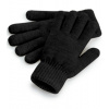 Beechfield Pletené rukavice B387 Black Marl one size Beechfield Pletené rukavice B387 Black Marl one size