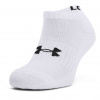 Unisexové ponožky 3-pack Under Armour UA Core No Show 3Pk biela|XL Unisexové ponožky 3-pack Under Armour UA Core No Show 3Pk biela|XL