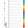 Plastové deliace listy Donau A4 11 ks Plastové deliace listy Donau A4 11 ks