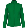 KARIBAN VINTAGE MAUREEN K907 / Dámska fleecová mikina - kelly green S KARIBAN VINTAGE MAUREEN K907 / Dámska fleecová mikina - kelly green S