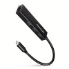 AXAGON HMC-GL3A, USB 3.2 Gen 1 hub, porty 3x USB-A + Gigabit Ethernet, kovový, kabel USB-C 20cm AXAGON HMC-GL3A, USB 3.2 Gen 1 hub, porty 3x USB-A + Gigabit Ethernet, kovový, kabel USB-C 20cm