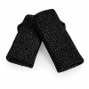 Beechfield Bezprstové zimné rukavice B397R Black one size Beechfield Bezprstové zimné rukavice B397R Black one size