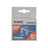 Extol Premium Spony do sponkovacej pištole 1000ks, dĺžka/L 14mm Extol Premium Spony do sponkovacej pištole 1000ks, dĺžka/L 14mm