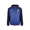 Fan-shop Mikina REAL MADRID Zip azul Fan-shop Mikina REAL MADRID Zip azul