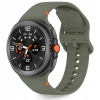 SILIKÓNOVÝ REMIENOK SAMSUNG GALAXY WATCH 8 / CLASSIC (40 / 44 / 46 MM) ARMY ZELENÁ SILIKÓNOVÝ REMIENOK SAMSUNG GALAXY WATCH 8 / CLASSIC (40 / 44 / 46 MM) ARMY ZELENÁ